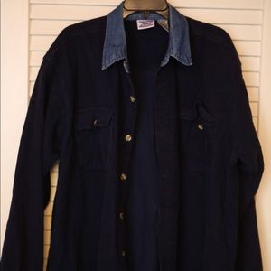 Impact vintage button up